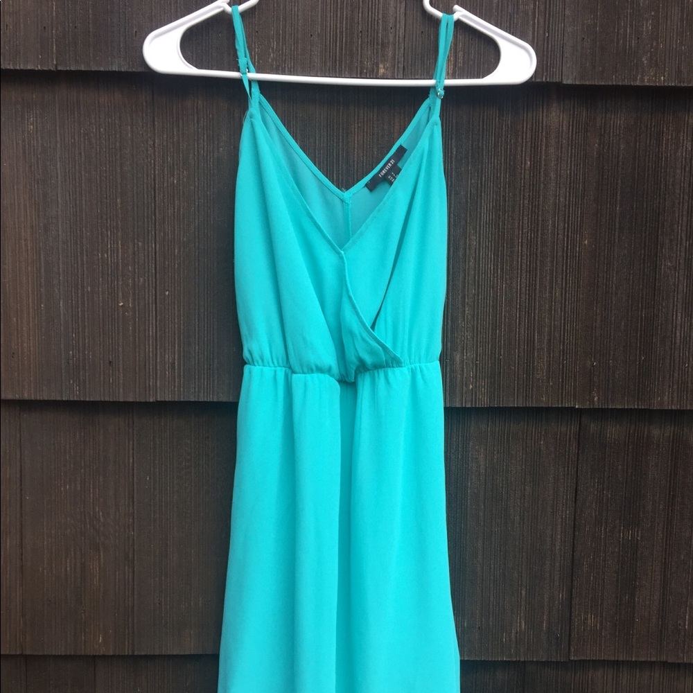 Teal Dress